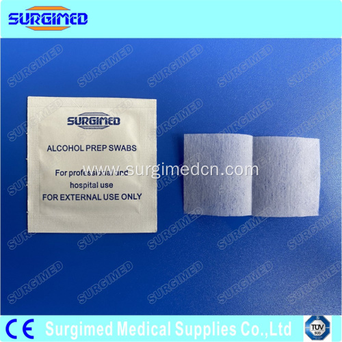 Medical Disposable 70% Isopropyl Nonwoven Alcohol Swabs